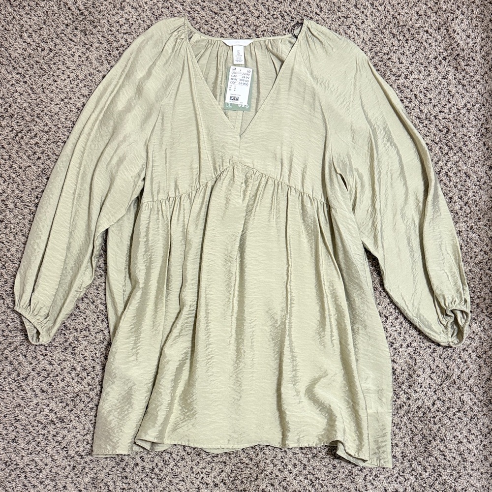 H&M Green Dress